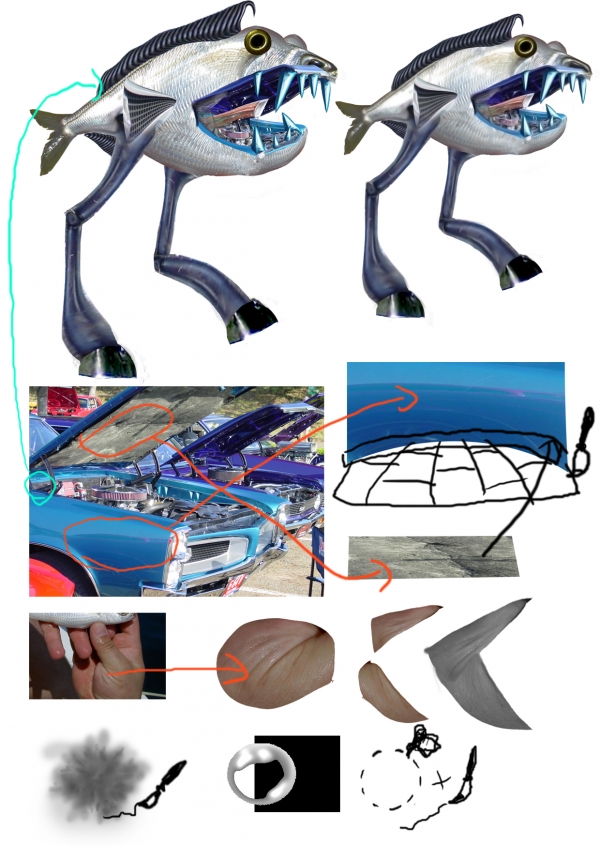 Creation of runfish: Step 2